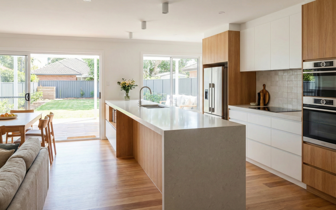 Modern renovated kitchen in a Sydney home demonstrating why a new kitchen is a strong property investment