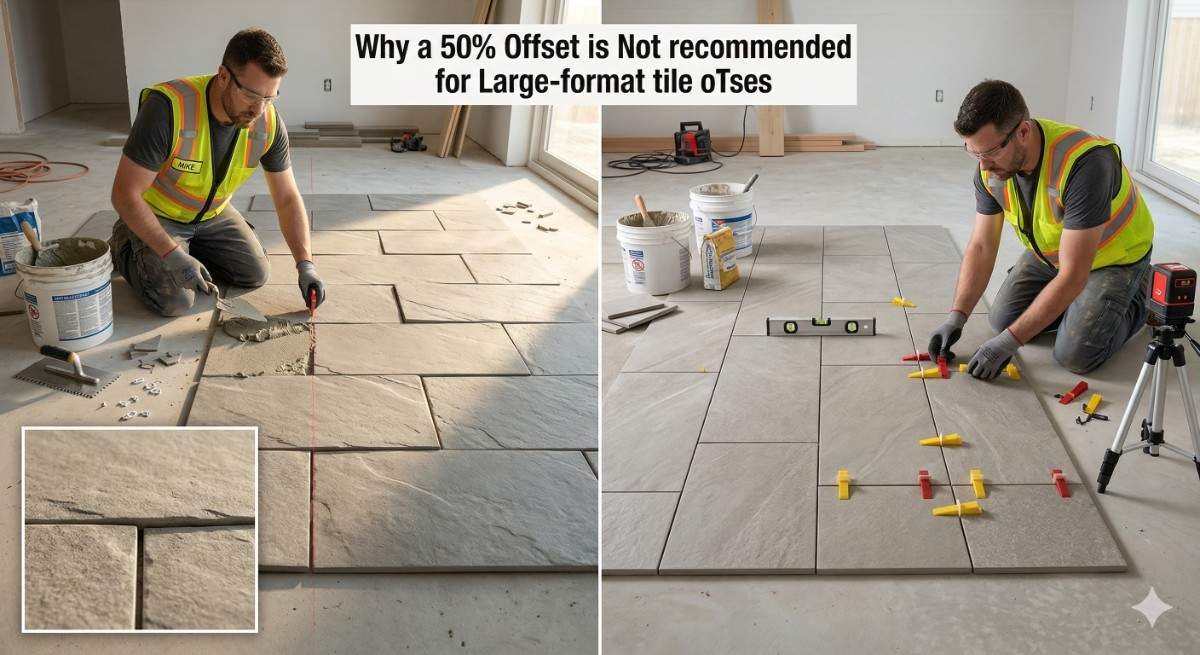 Why 50 Percent Offset Tile Is Not Recommended | Tiling Guide