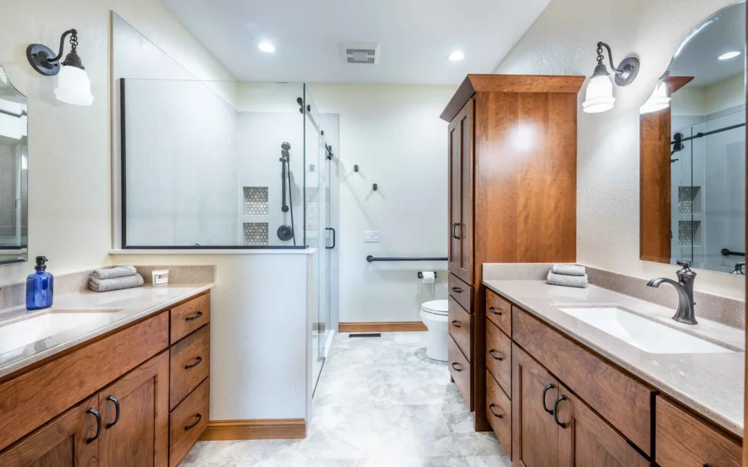 Examples of common bathroom design mistakes in Sydney homes, including poor layout planning, inadequate ventilation, incorrect drain placement, and lack of storage in bathroom renovations