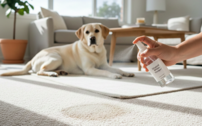 Can I Spray Vinegar on Carpet to Stop Dog Peeing