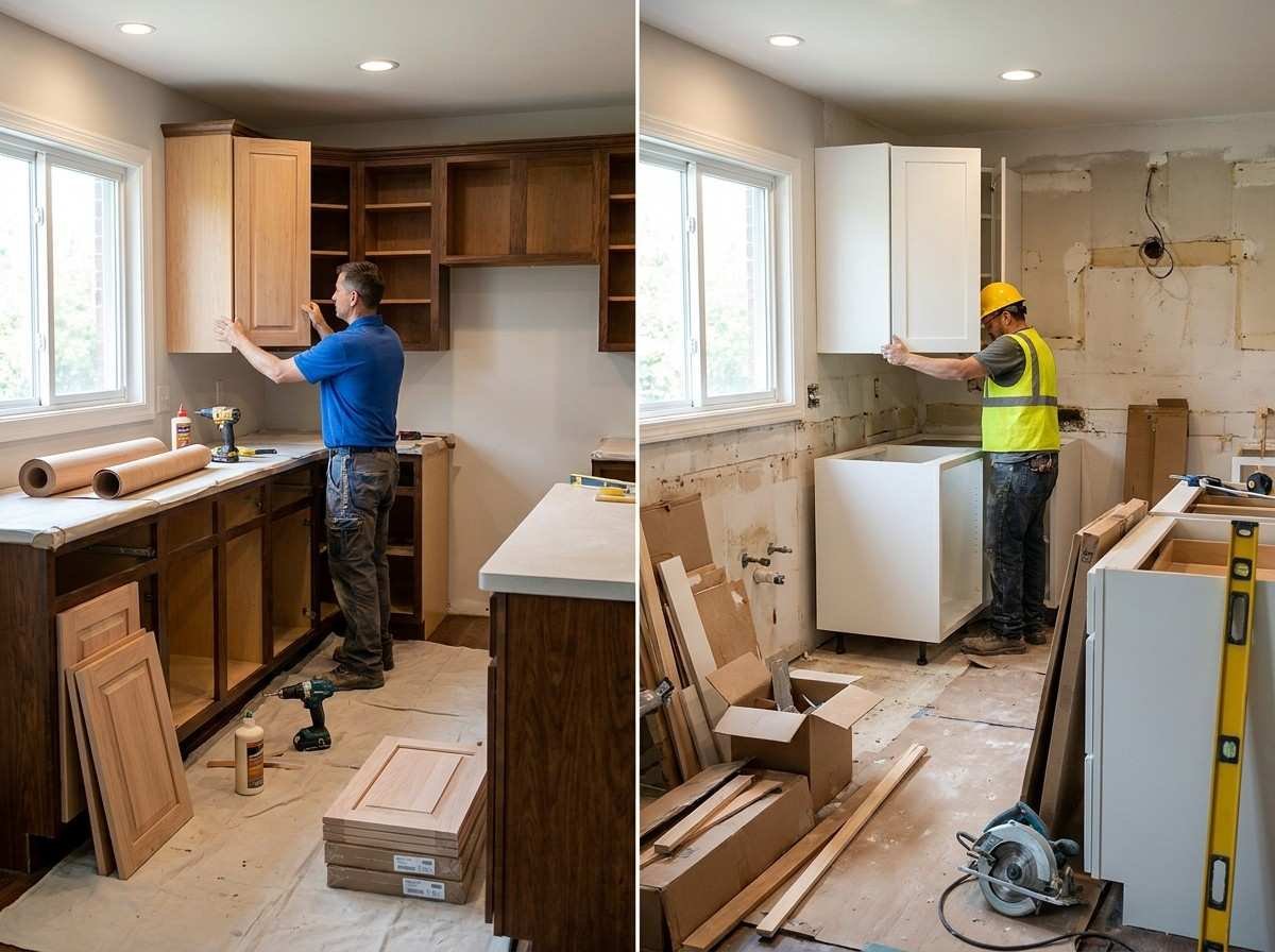 Cabinet Refacing vs Replacement: Which Is Cheaper in Sydney?