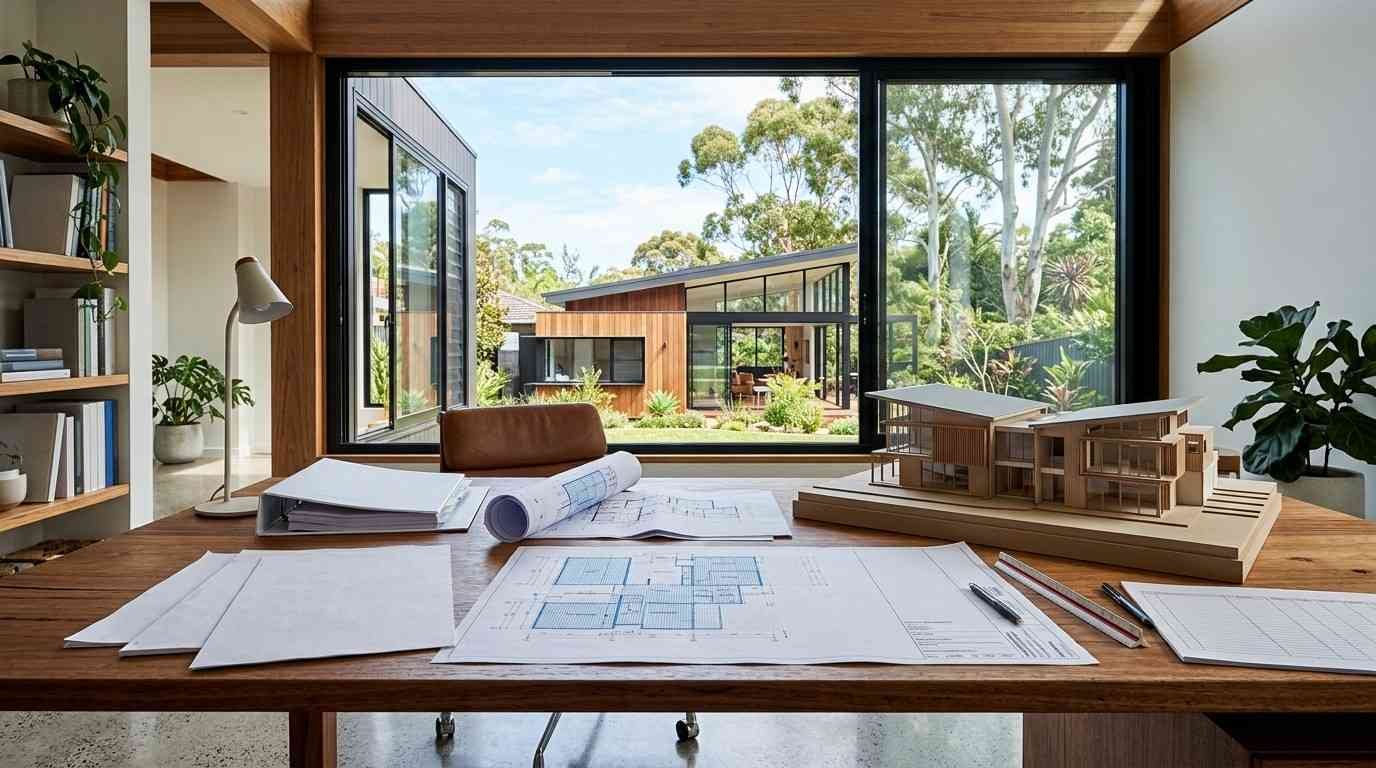 Approved complying development certificate and residential construction plans prepared before building work begins in Sydney.