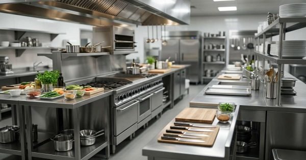 Commercial Kitchen Workflow Design