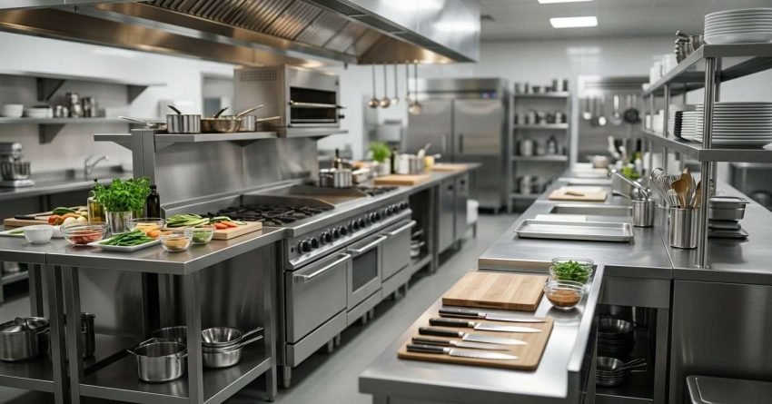 Commercial Kitchen Workflow Design