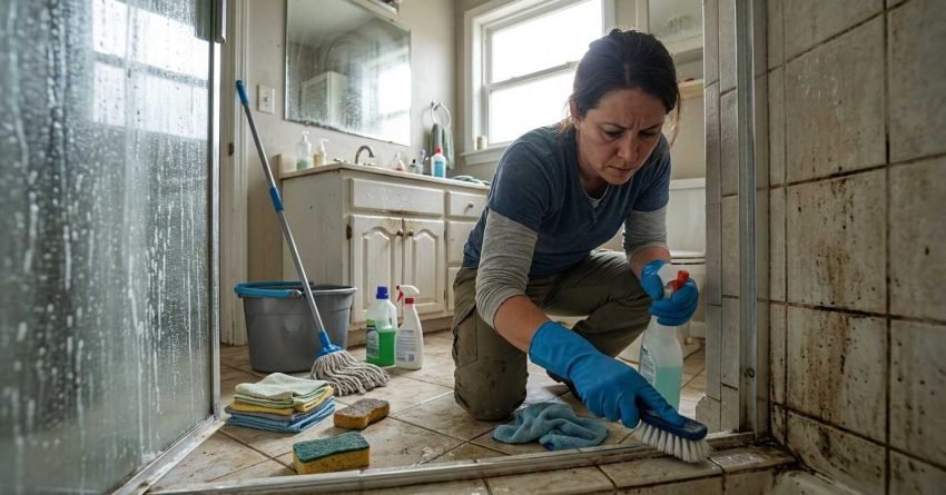 Cleaner_scrubbing_difficult_bath